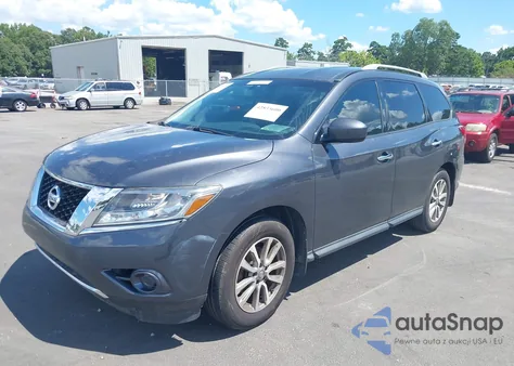 2014 Nissan Pathfinder Sv из США, поврежденный, VIN 5N1AR2MN9EC700872